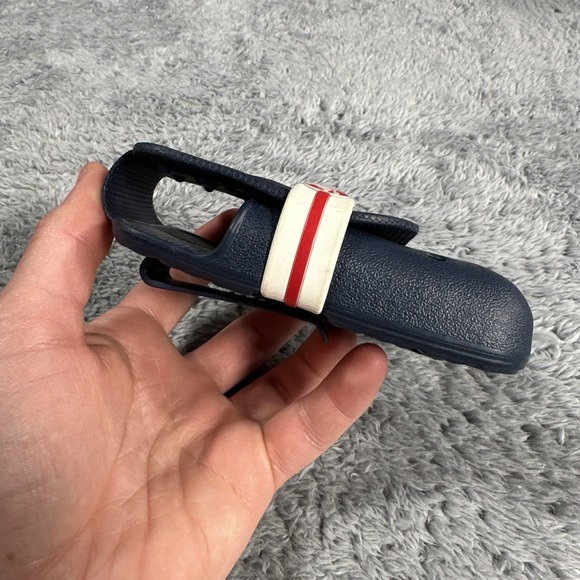 RARE Vintahe Y2K Crocs Rubber Phone Case Belt Loop Clip EDC Wallet - Picture 3 of 8